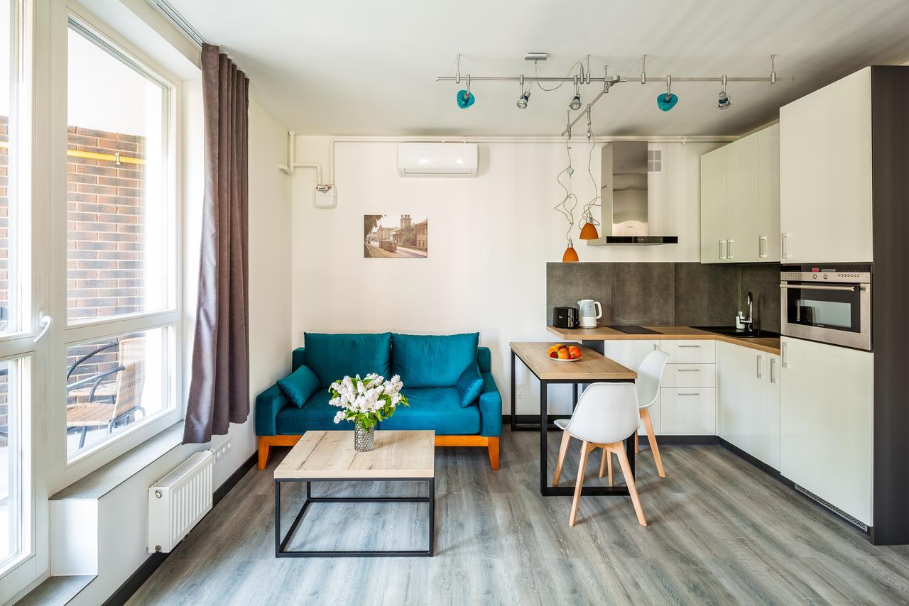 Central Park Apartments Lviv Buitenkant foto
